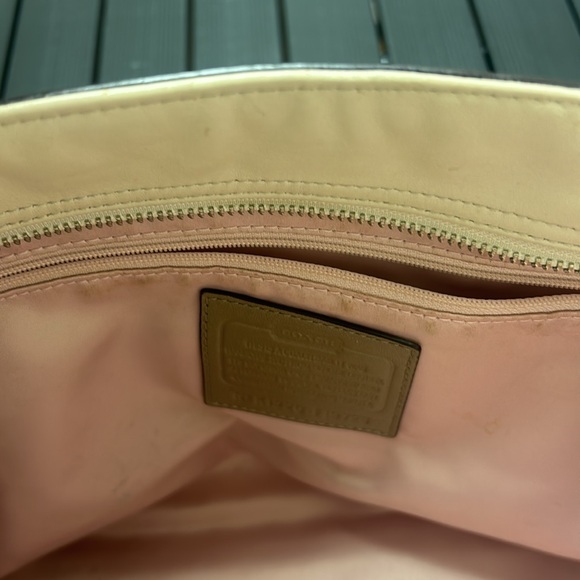 Coach cream satchel - Picture 3 of 5
